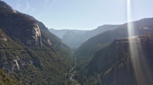 På vei til Yosemite Valley