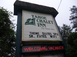 Tahoe Chalet Inn - hyggelig sted