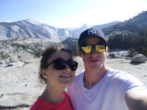 Olmsted Point med utsikt til Half Dome 