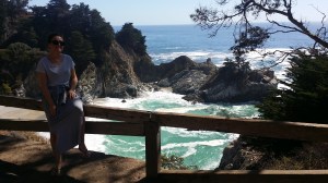 På vei til Santa Maria langs Highway 1 - Big Sur