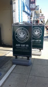 Medical marijuana er lovlig i California, det merkes på Venice Beach