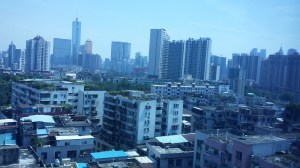 Utsikt fra hotellromemt