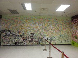 Make a wish wall