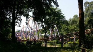 Denne fikk oss til å bli dårlig, dette er den som har flest ganger opp ned... 