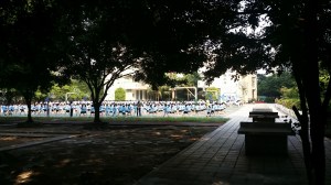 morgengymnastikk for alle skoleelevene (med engelsk musikk)