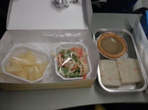 Ufattelig dårlig flymat på vei til Hanoi. Usikker på hva det faktisk er for noe.. 