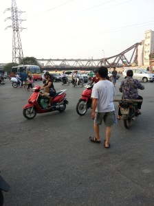 Kaos.. ingen lyskryss og ingen system. lukk øynene og gå over!