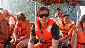 På vei til grottene