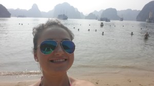 Badetid etter en varm tur til toppen!