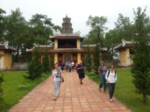 Sightseeing - munkekloster i Hue