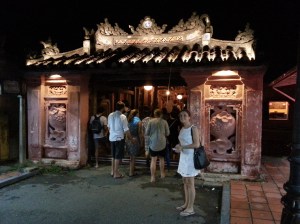 I den gamle delen av Hoi An 