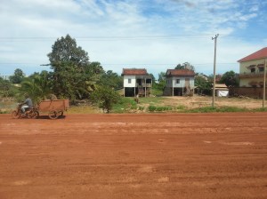 Hovedveien fra Phnom Penh til Siem Reap