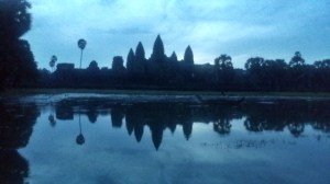 Ankor Wat i soloppgang