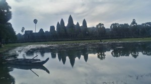 Ankor Wat i soloppgang