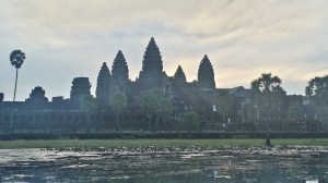 Ankor Wat i soloppgang