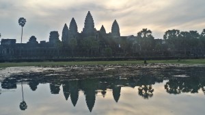 Ankor Wat i soloppgang