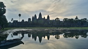 Ankor Wat i soloppgang