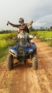 Noen av de andre som var med på ATV tur