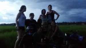 Gjengen som vi kjørte sammen med :)