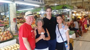 Signtseeing med det resterende reisefølget, Gwen og Jerry. 