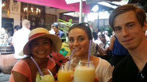 lunsj på markedet med vår lokale guide