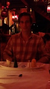 Middag på fancy restaurant