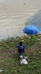 Dagen "derpå", prøver lykken med x-antall fiskestenger. 