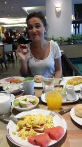 Uten tvil den beste hotellfrokosten vi har hatt 