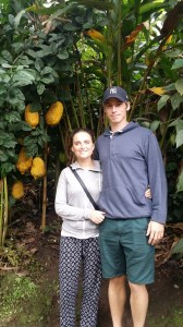 På lærerik tur i en krydderhage. (De gule er monstersitroner)