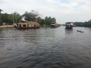 Utsikten fra husbåten vår 