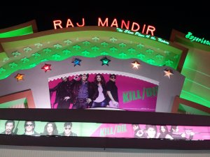 Bollywood film på Raj Mandir kino 