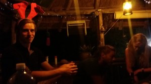 Sene kvelder på safari. 